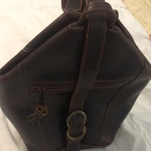 Liz Claiborne brown weathered purse 👜